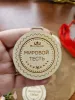 Медали "Почетные гости" на свадьбу, 6шт