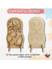 Панно "Матрешка с дочками", акриловые краски Панно "Матрешка с дочками", акриловые краски